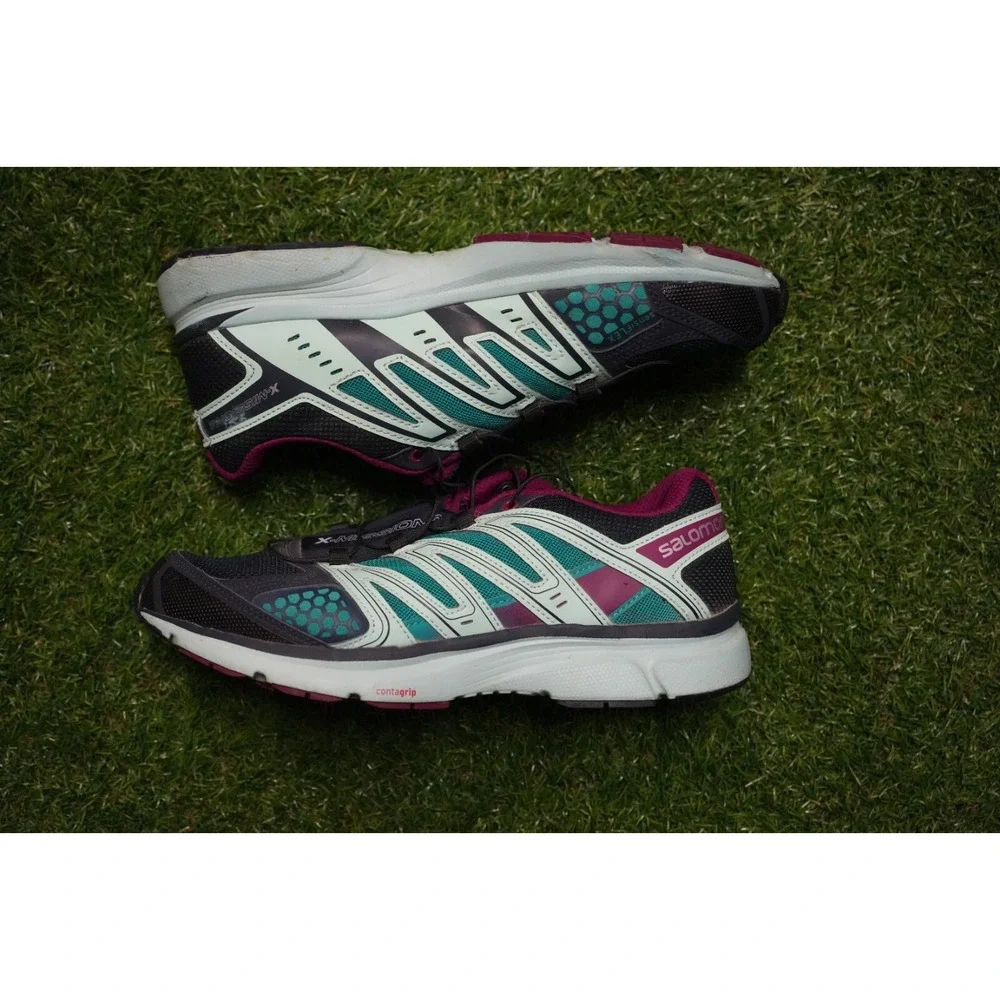 Salomon X Mission 2 373328 Womens US 9 Sneakers Multicolor Trail Hiking Shoes‎